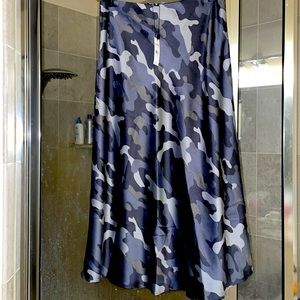 Camo midi skirt new